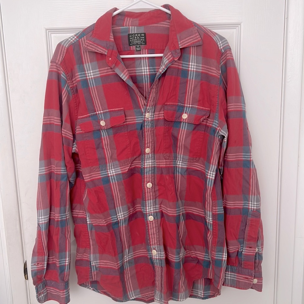 JCrew Medium Long Sleeve Buttondown Flannel